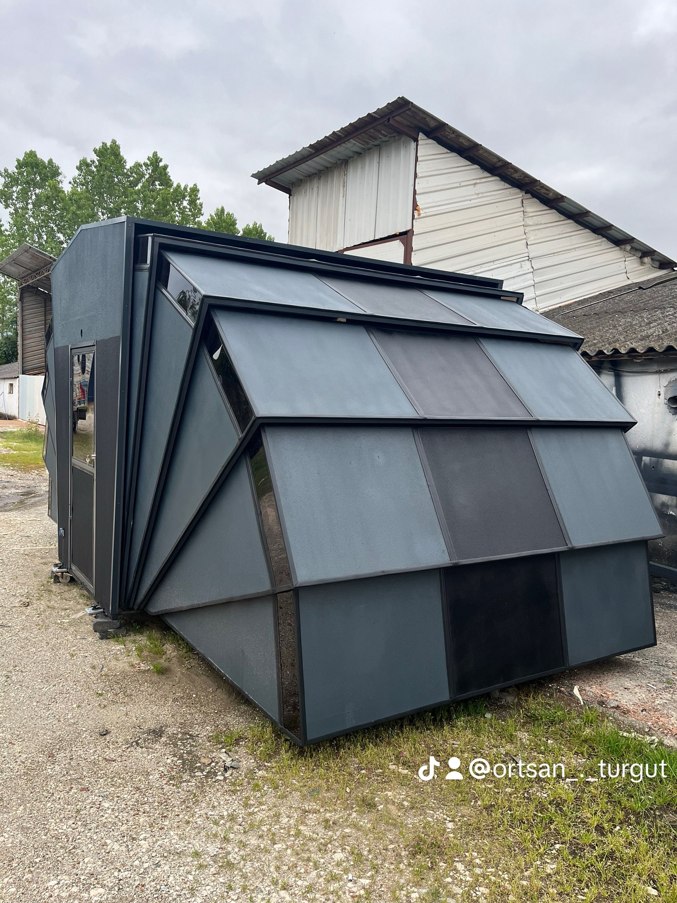 Comfort exstra Model Uzaktan Kumandalı fiberglass  garaj